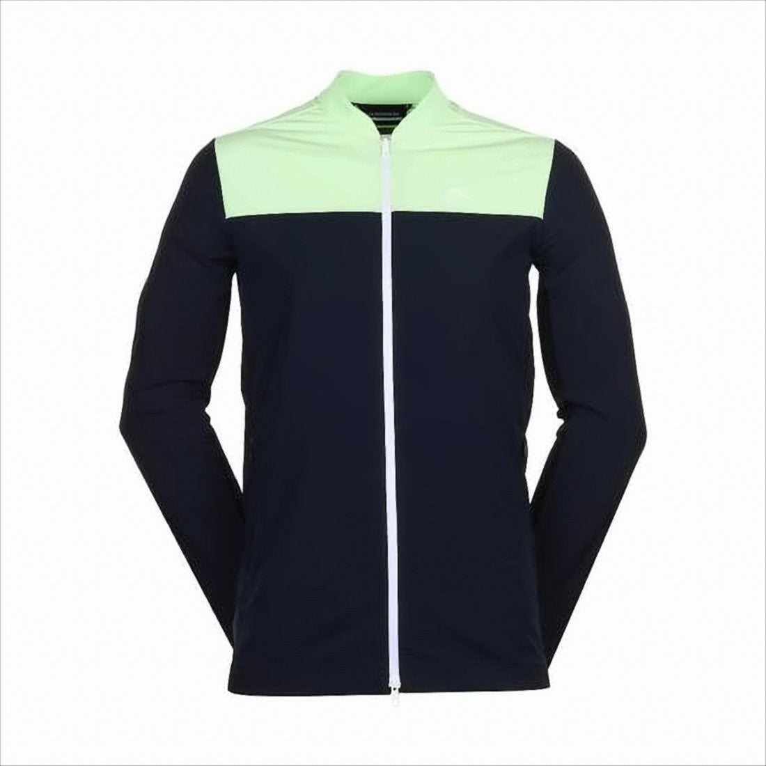 J Lindeberg Fitted Activewear Jacket With Geometric Back Design