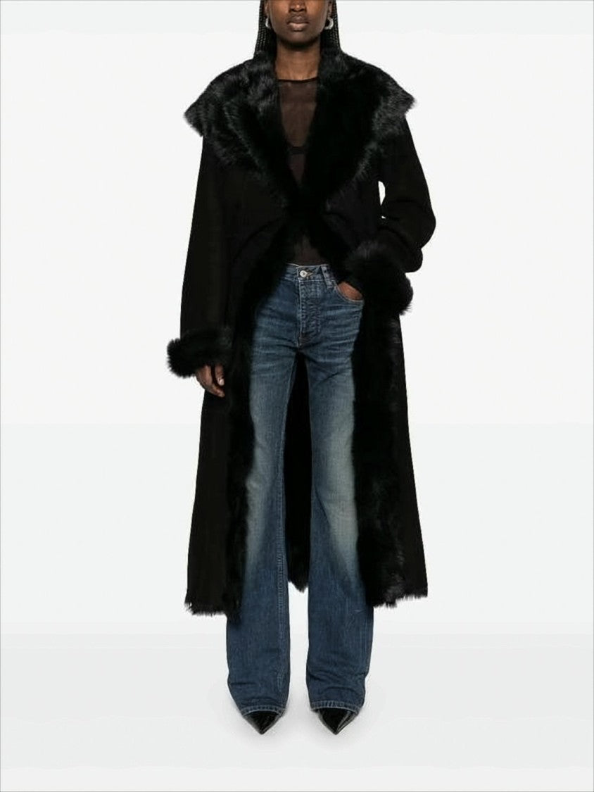 Balenciaga Medium Blue Flared Denim Pants