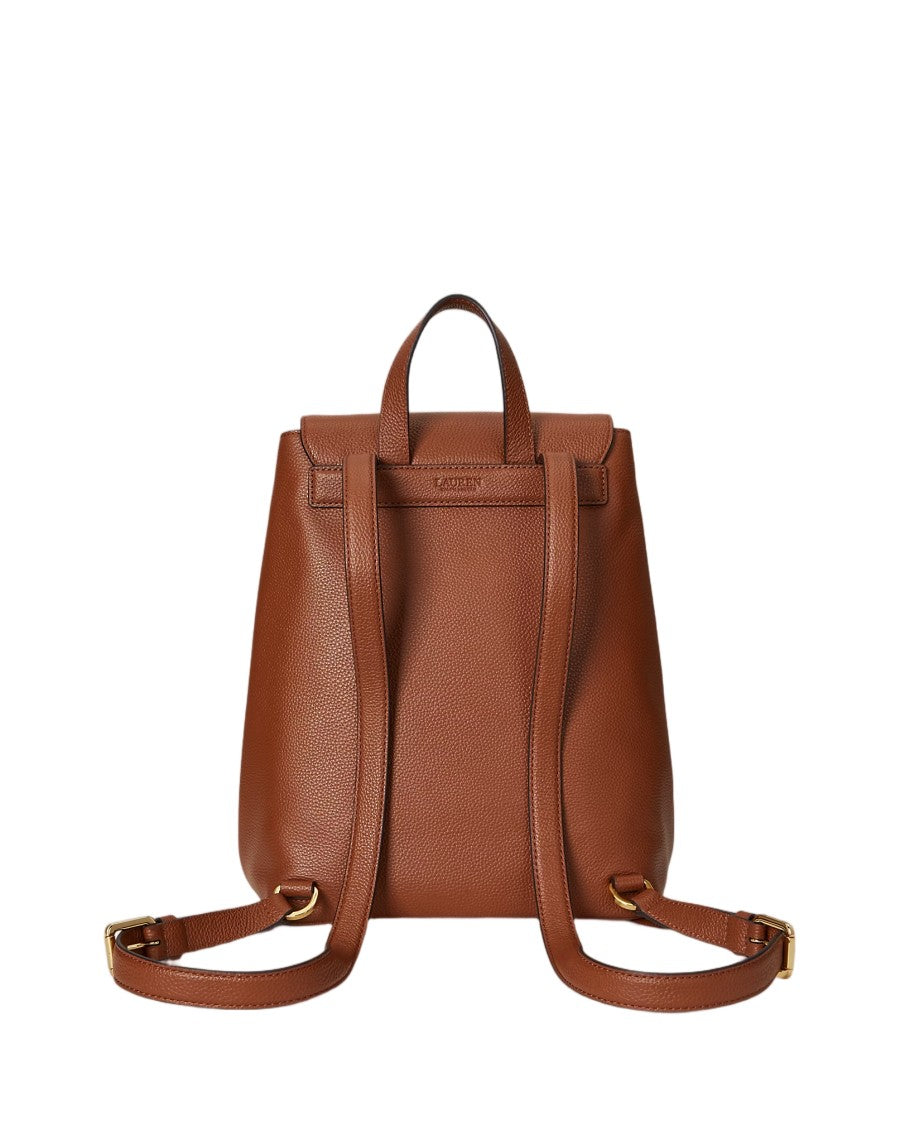 Lauren Ralph Lauren Medium Pebbled Leather Cameryn Backpack