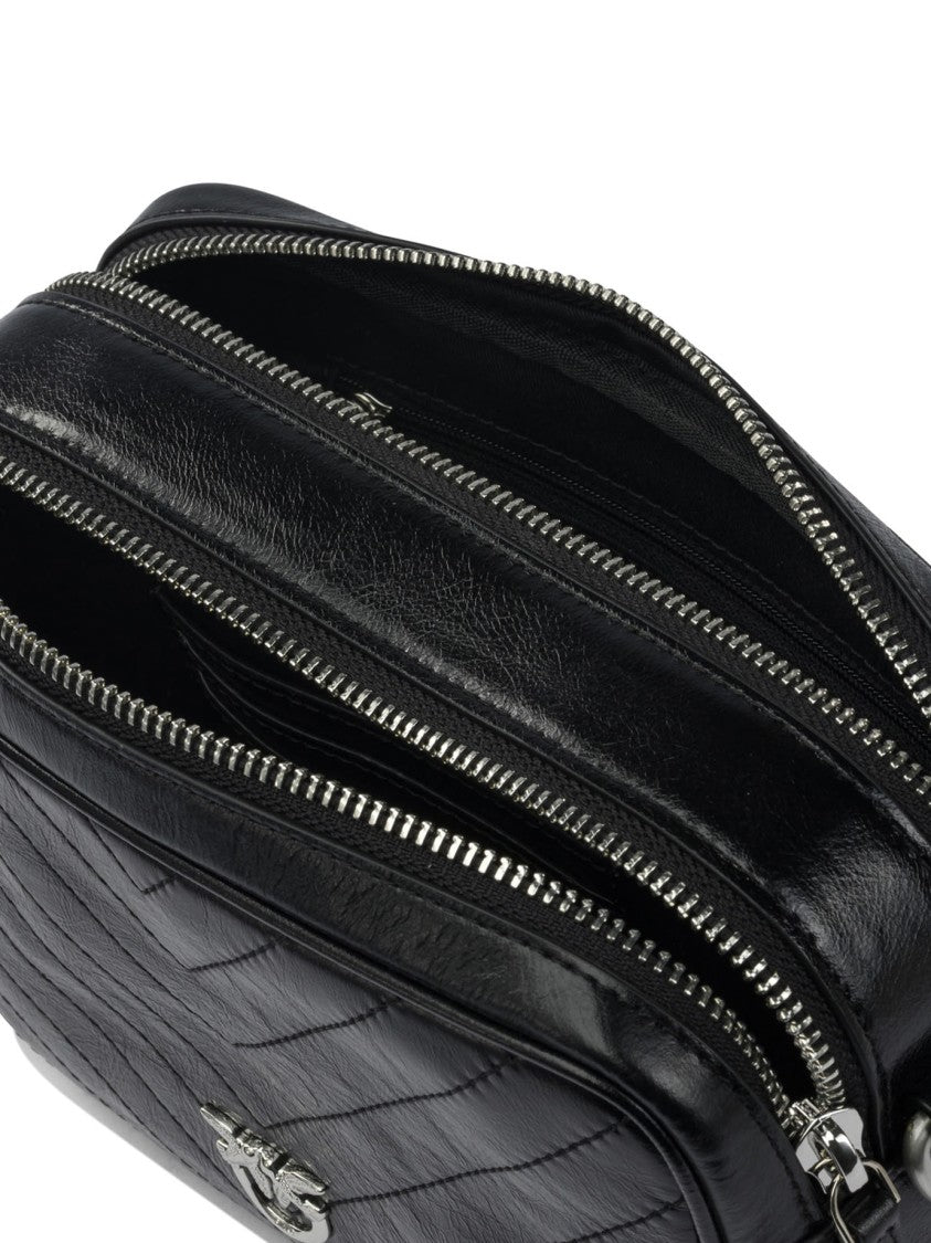 Pinko Leather Crossbody Bag