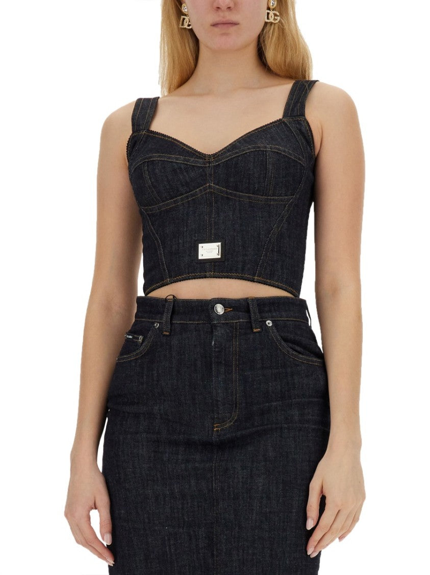 Dolce & Gabbana Top Bustier