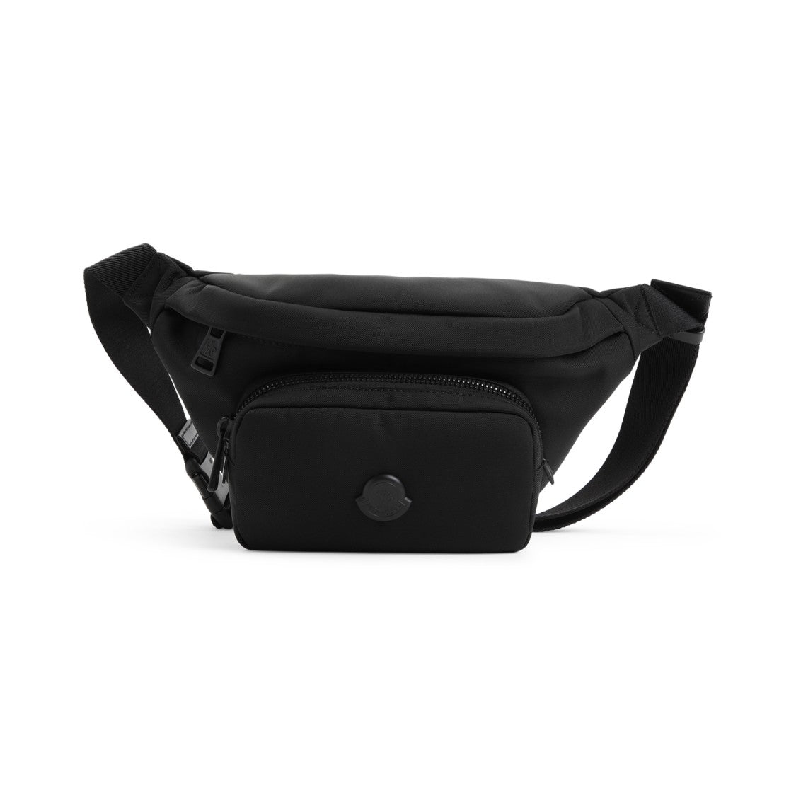 Moncler Streamlined Black Belt Bag