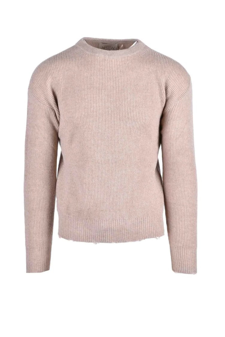 N.O.W. Andrea Rosati Cashmere Sweater Beige Men