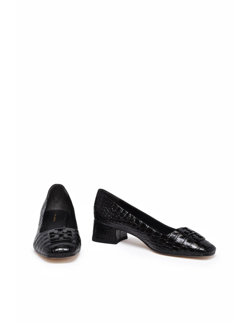 Tory Burch Black Leather Pumps