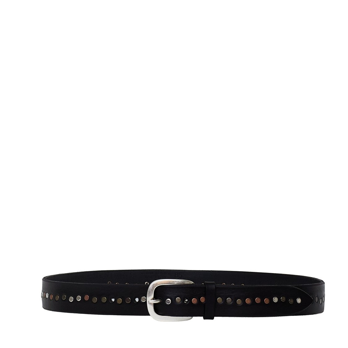 Orciani Bull Soft Studded Leather Belt