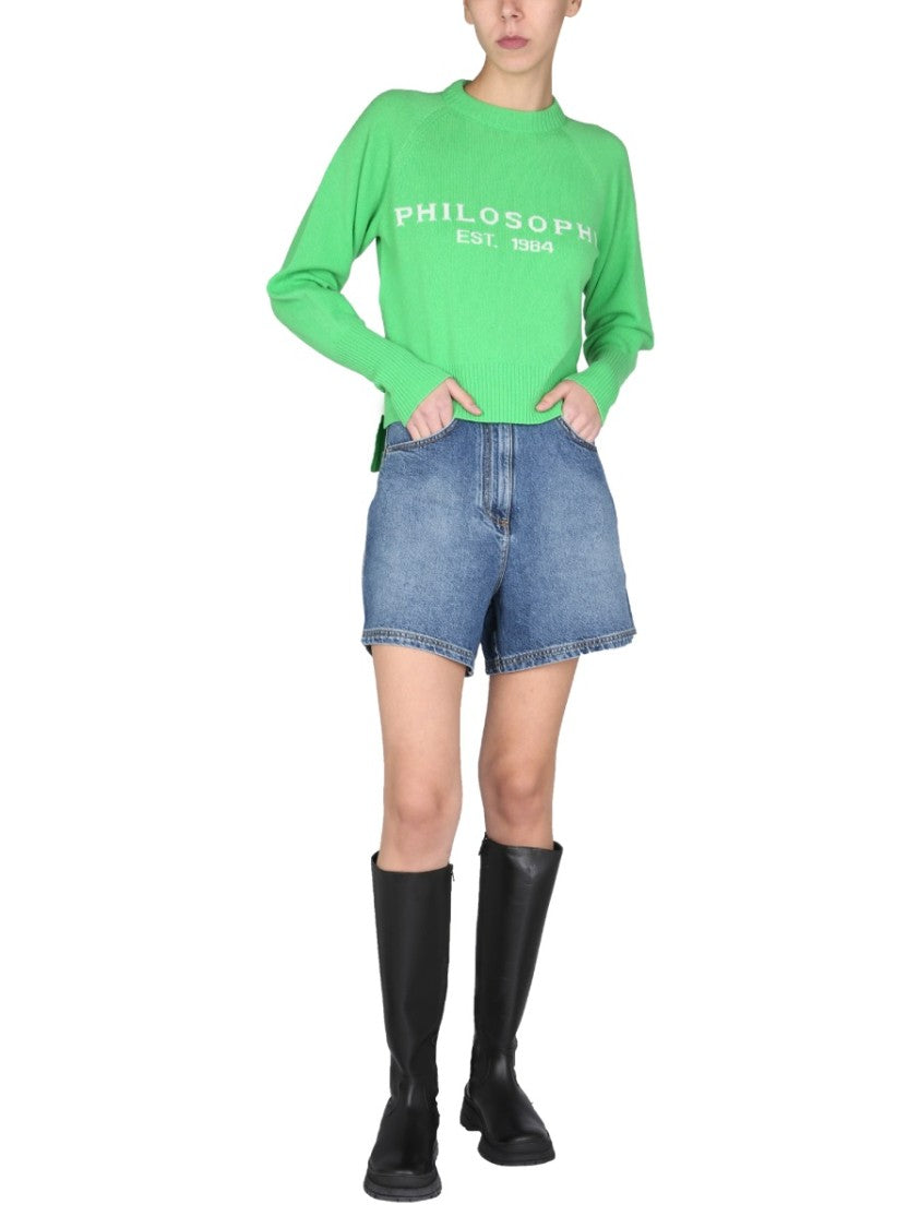 Philosophy Di Lorenzo Serafini Crew Neck Sweater