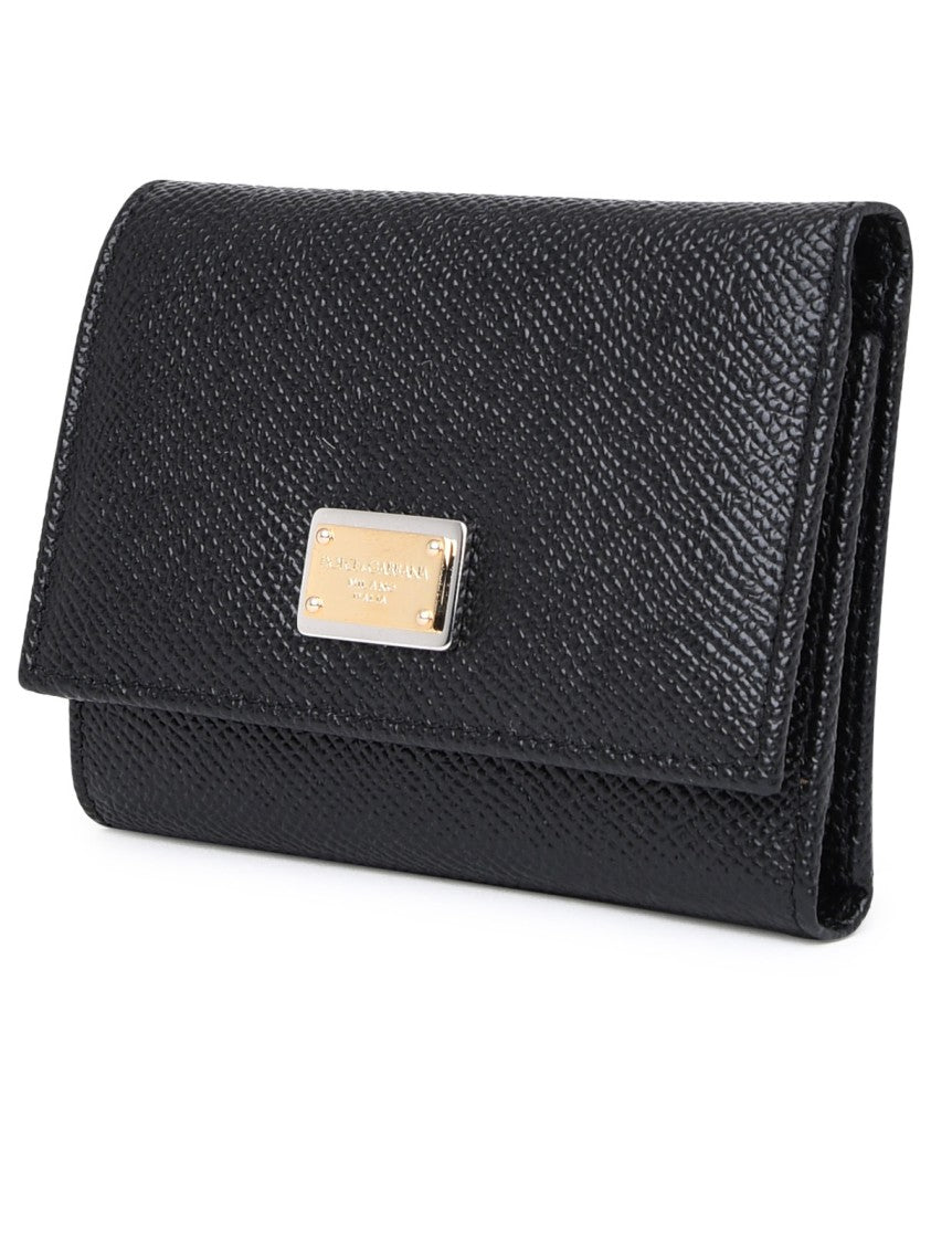 Dolce & Gabbana Black Leather Wallet