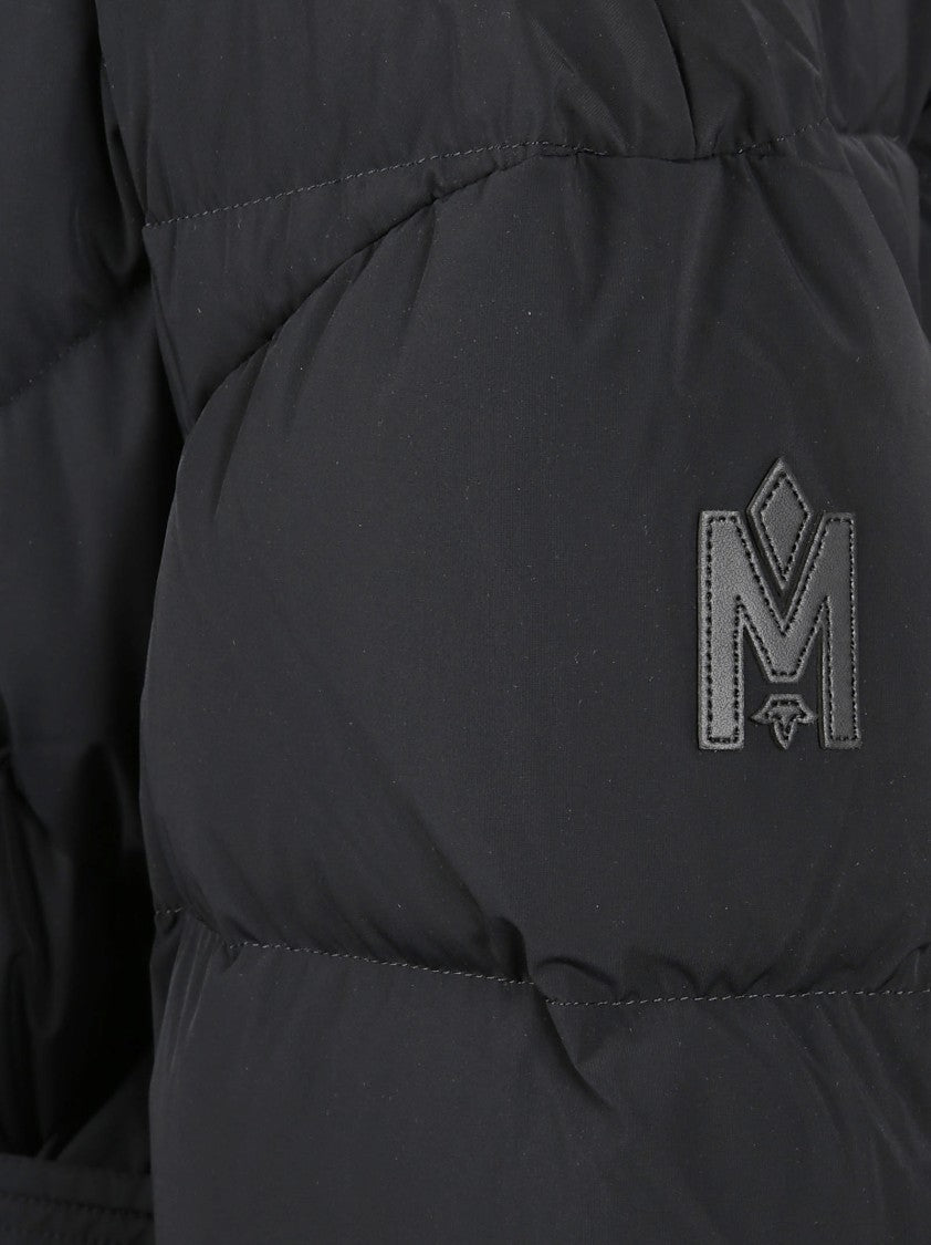 Mackage Belted Black Down Jacket
