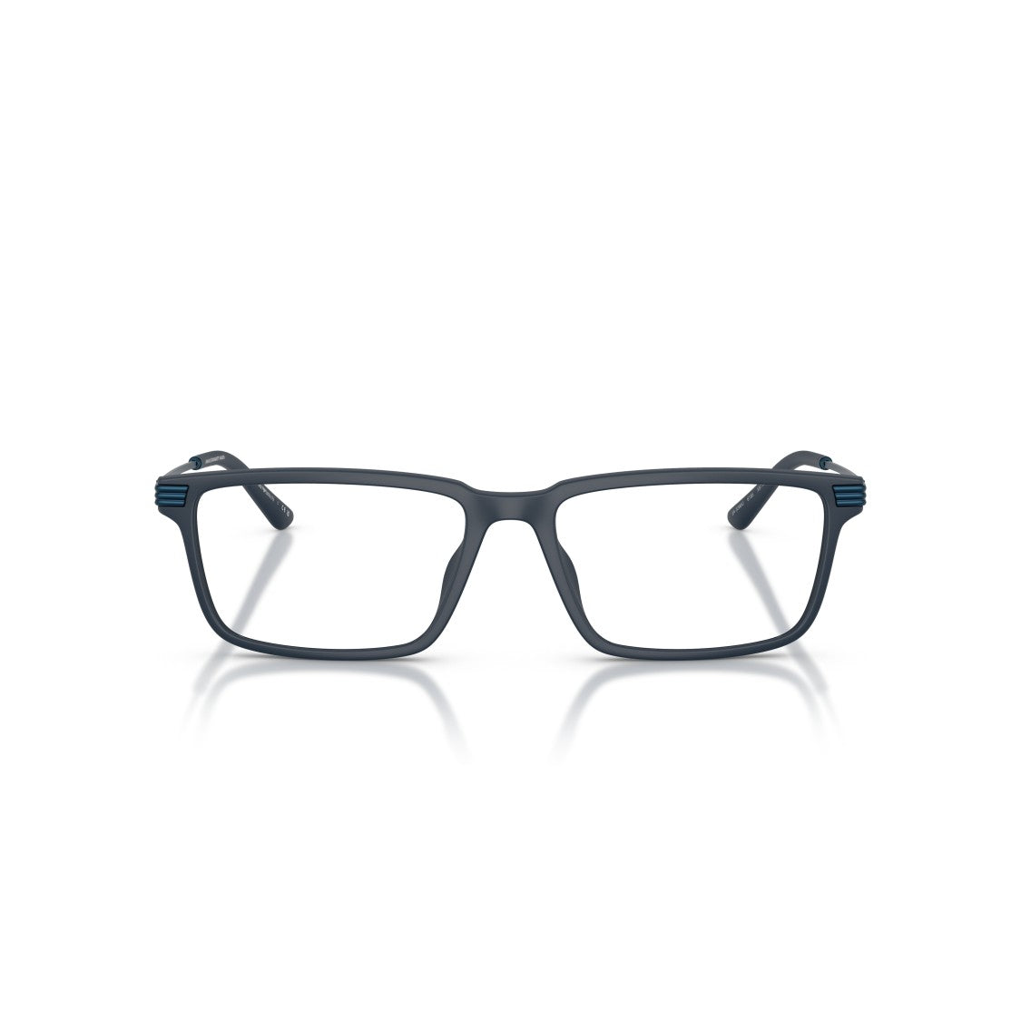 Emporio Armani 0Ea3268u Rectangular Matte Finish Eyeglasses With Textured Temples