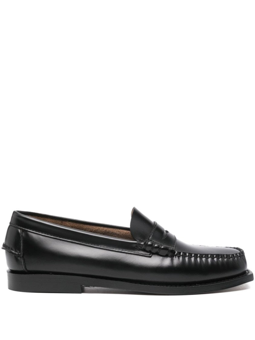 Sebago Polished Leather Flats