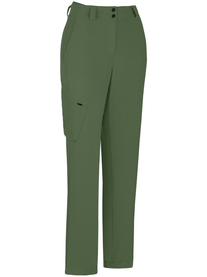 Lamunt Olive Serena Travel Relaxed Cargo Pants