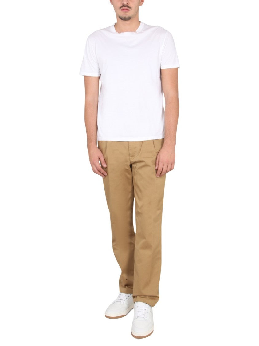 East Harbour Surplus Brown Chino Pants With Classic Straight-Leg Silhouette