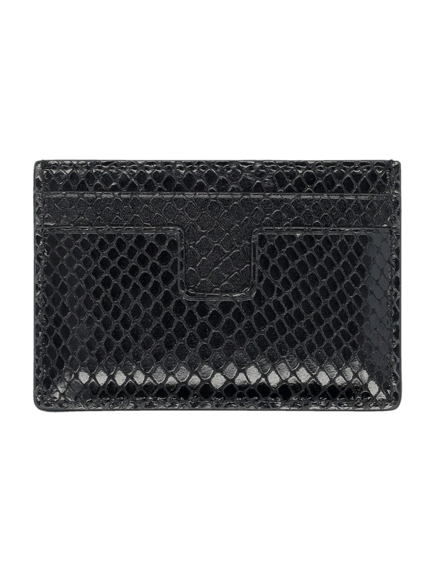 Tom Ford Card Wallet Phyton Print