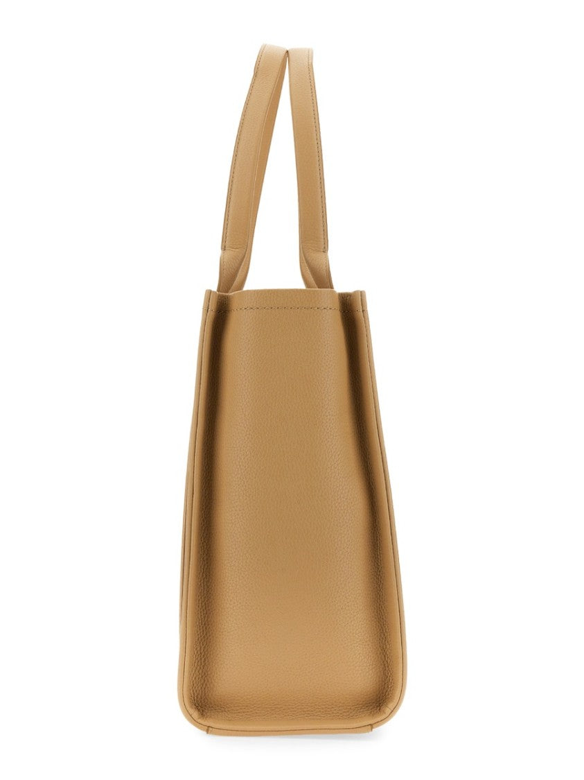 Marc Jacobs Large Smooth Leather Structured Tote Bag