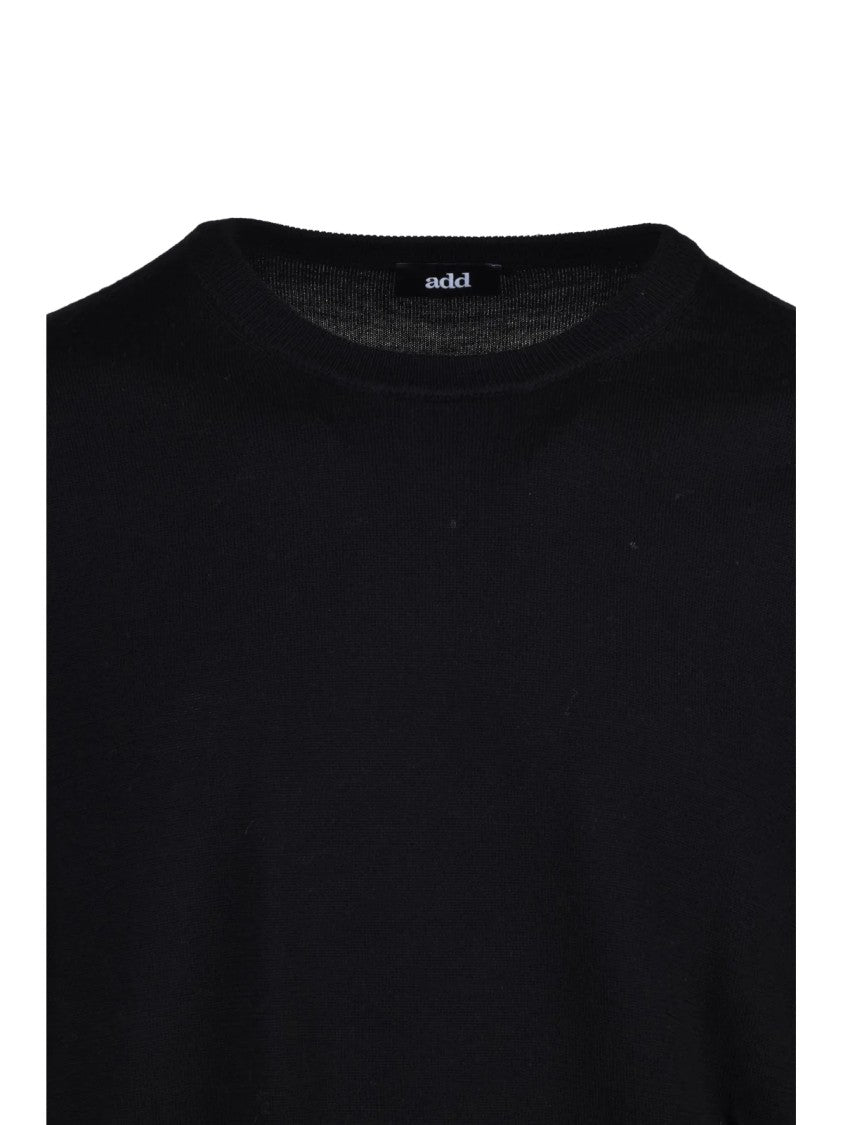 Add Classic Crewneck Sweater In Extrafine Merino Wool