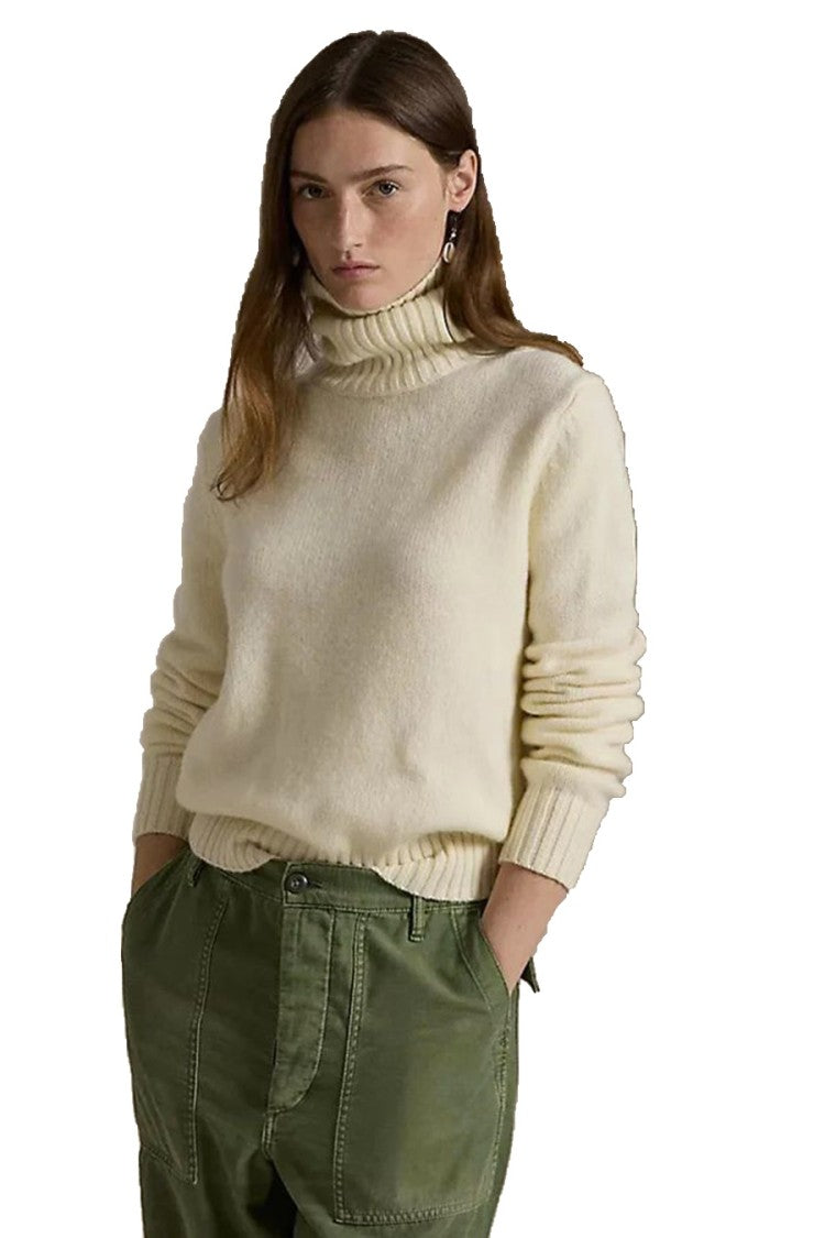Polo Ralph Lauren Wool Knit High Ribbed Turtleneck