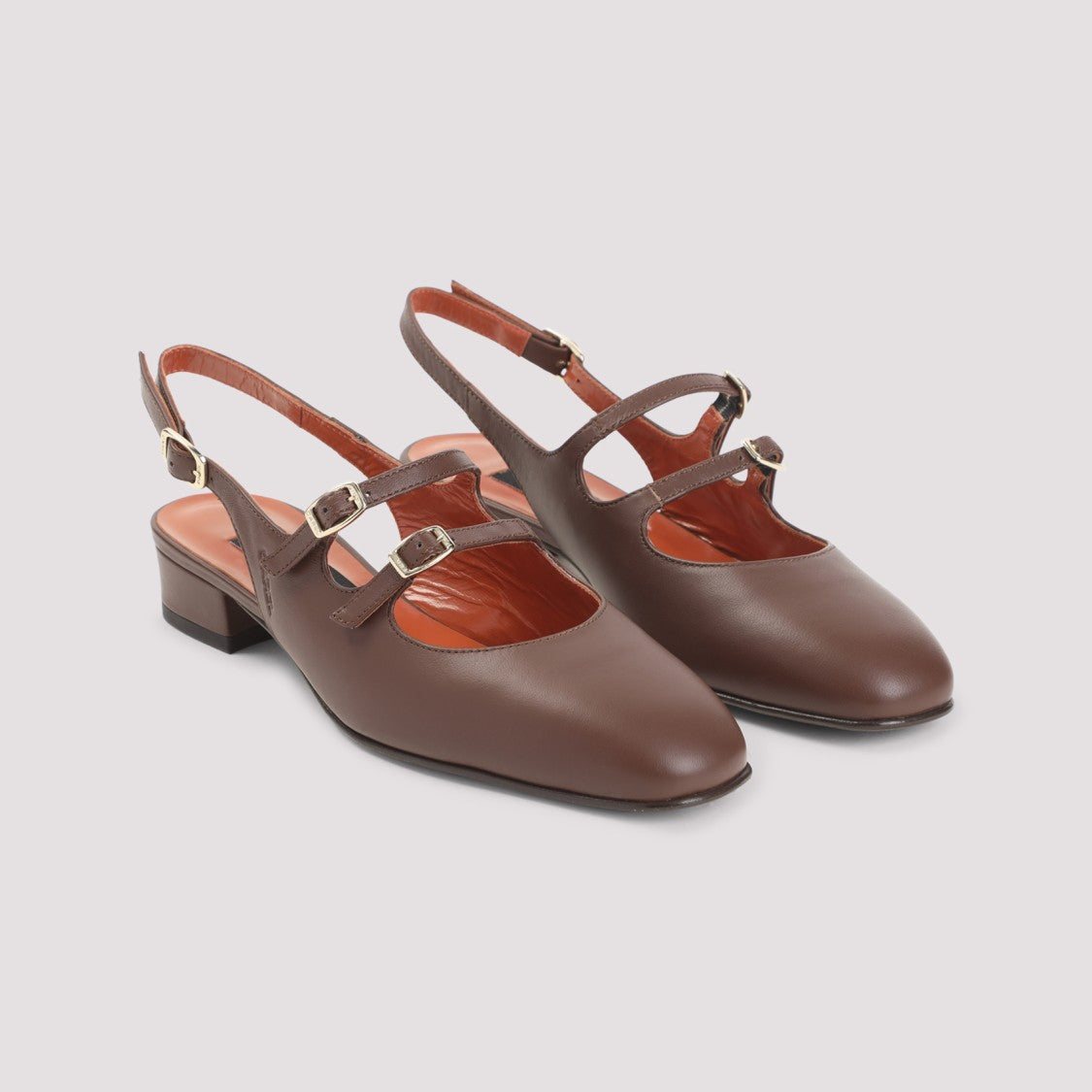 Carel Paris Peche26 3Cm Heel Calf Leather Pumps