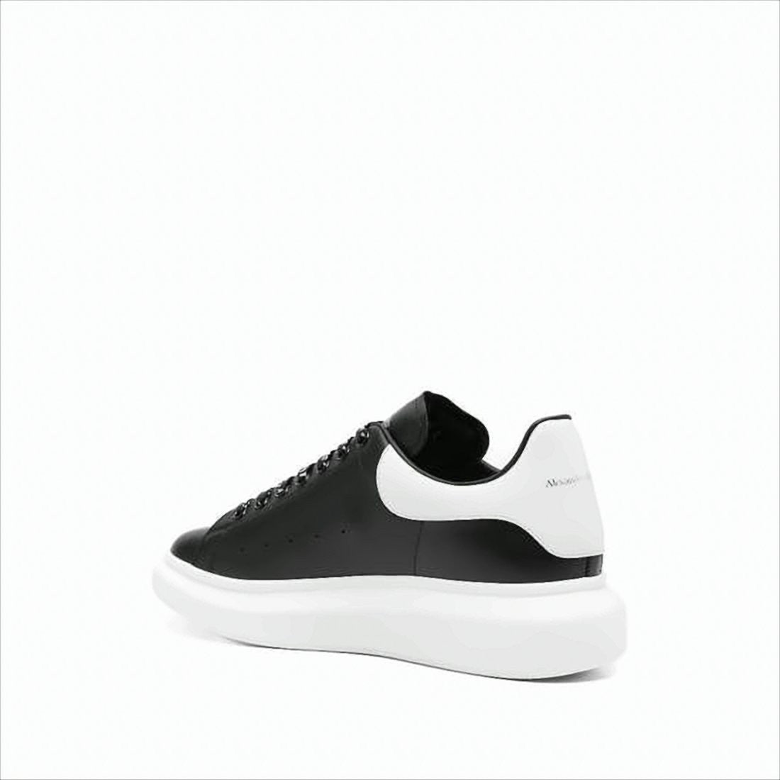 Alexander Mcqueen Calfskin Leather Sneakers With Rubber Sole