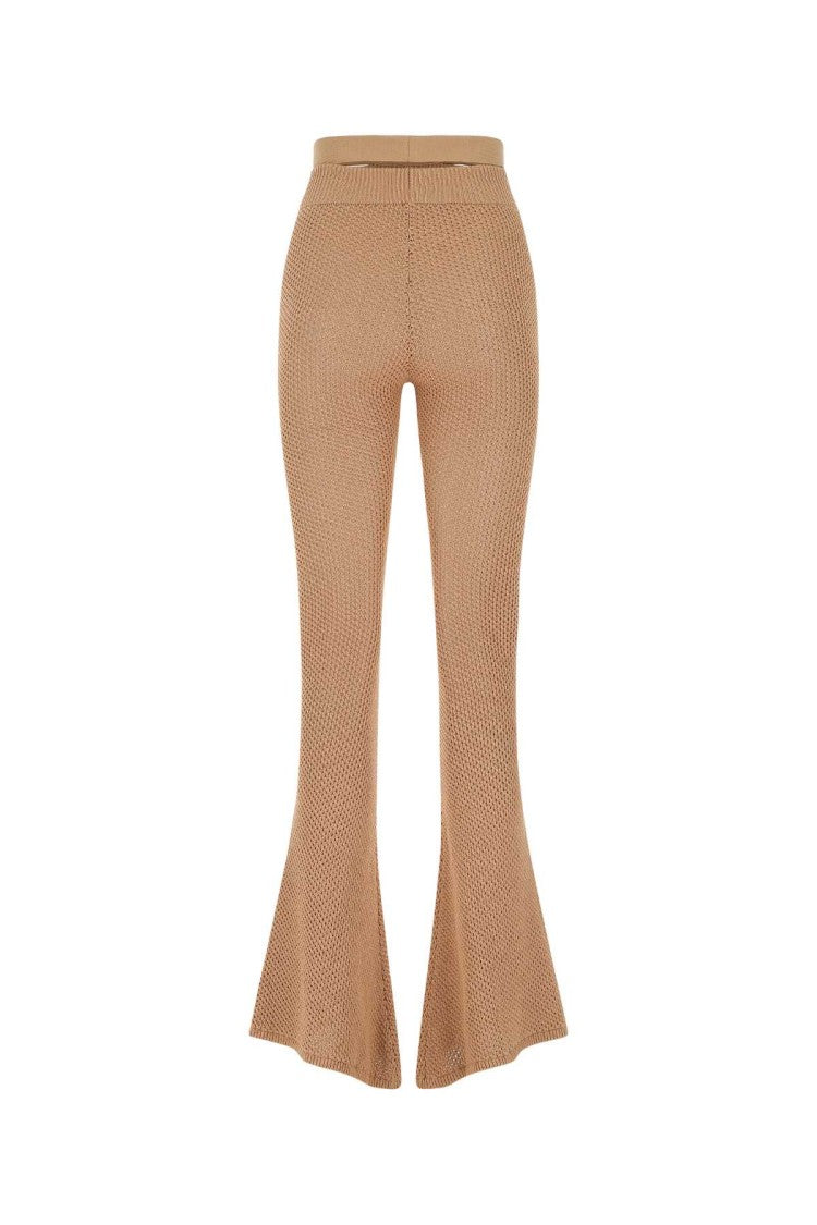 Andreâdamo Biscuit Stretch Mesh Pant