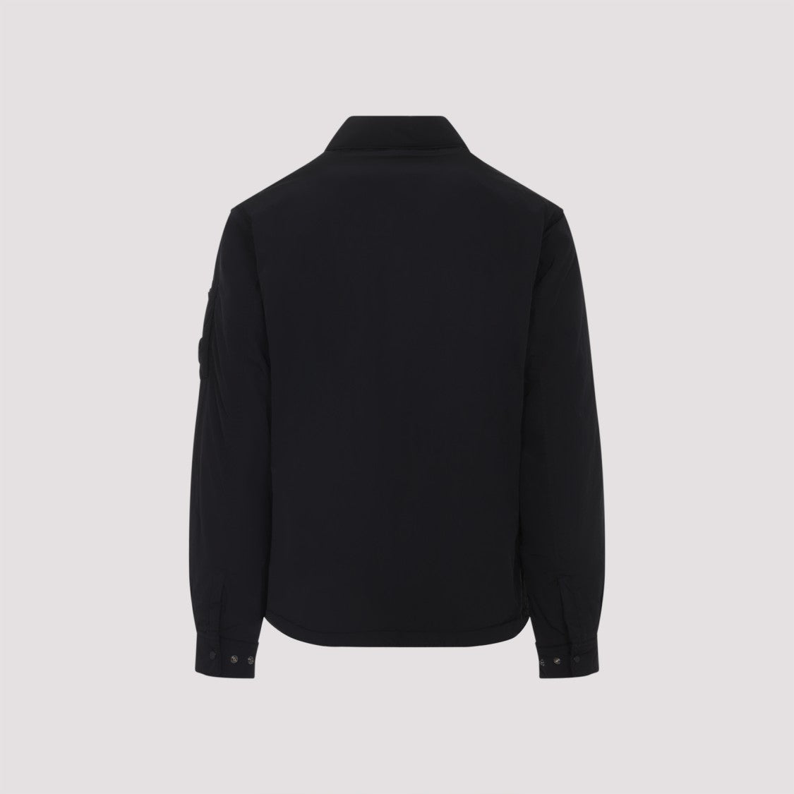 C.P. Company Chrome-R Padded Black Polyamide Overshirt