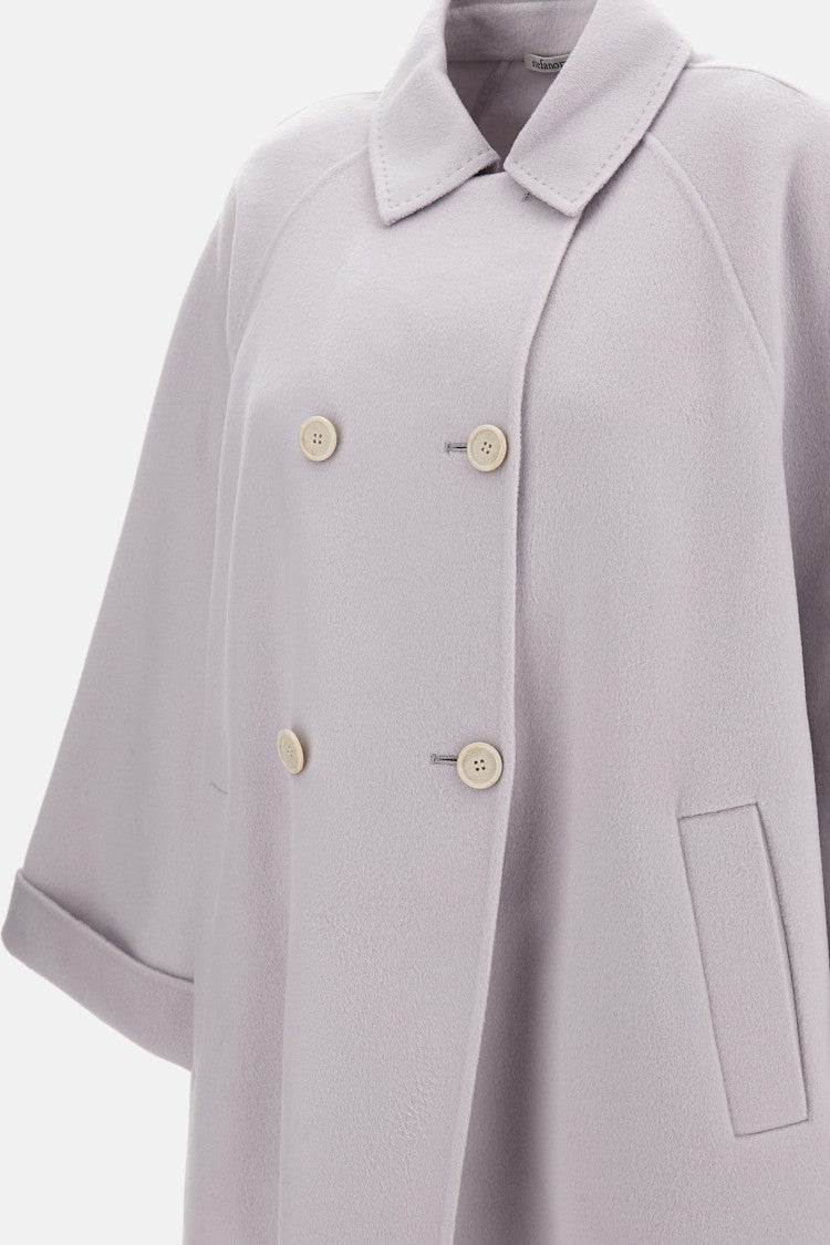 Stefano Mortari Classic Grey Coat With Refined Silhouette