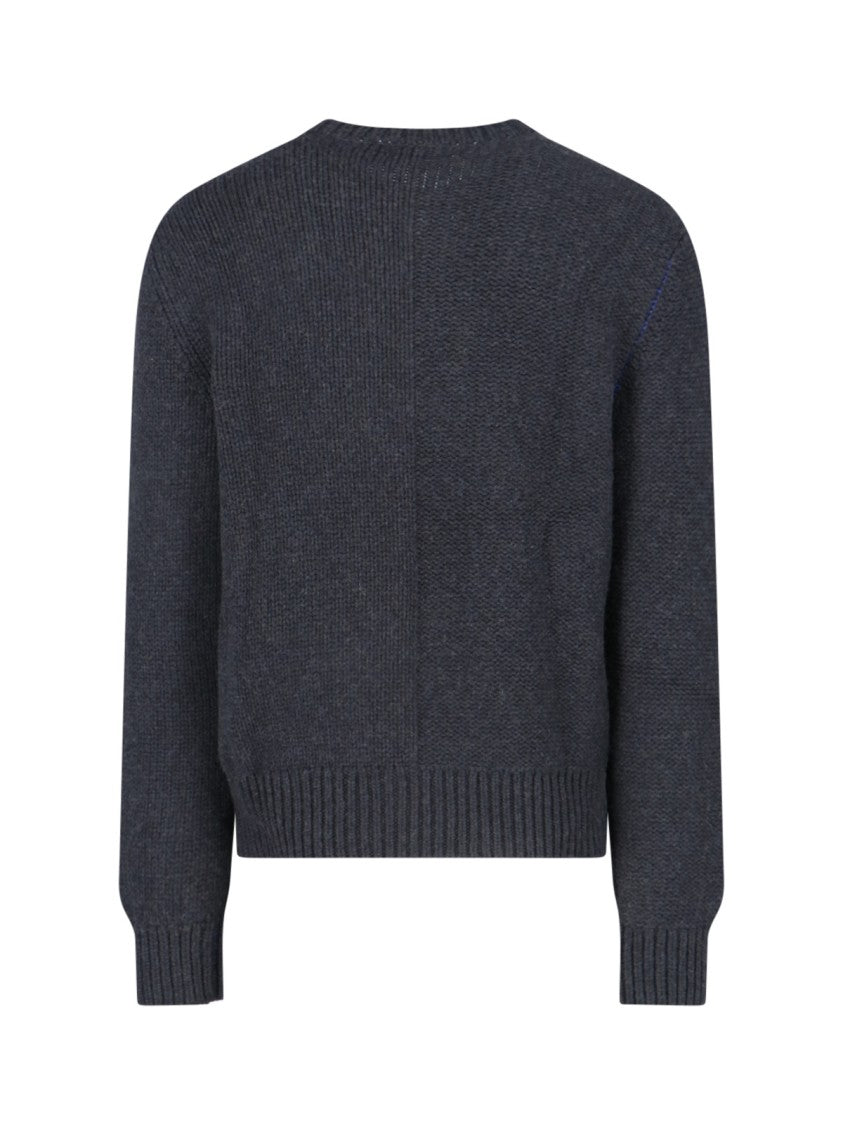 Burberry Cashmere Crewneck Sweater – Grey
