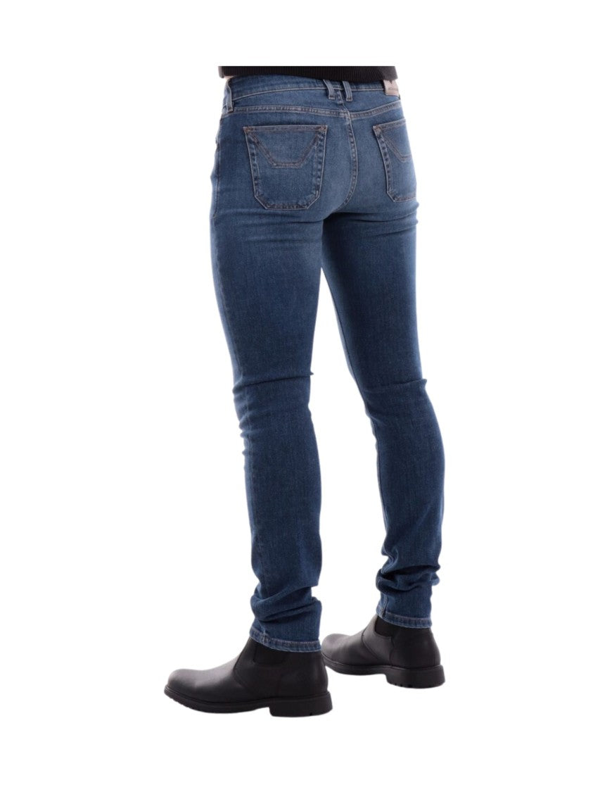 Jeckerson Medium Denim Jeans With Fitted Silhouette