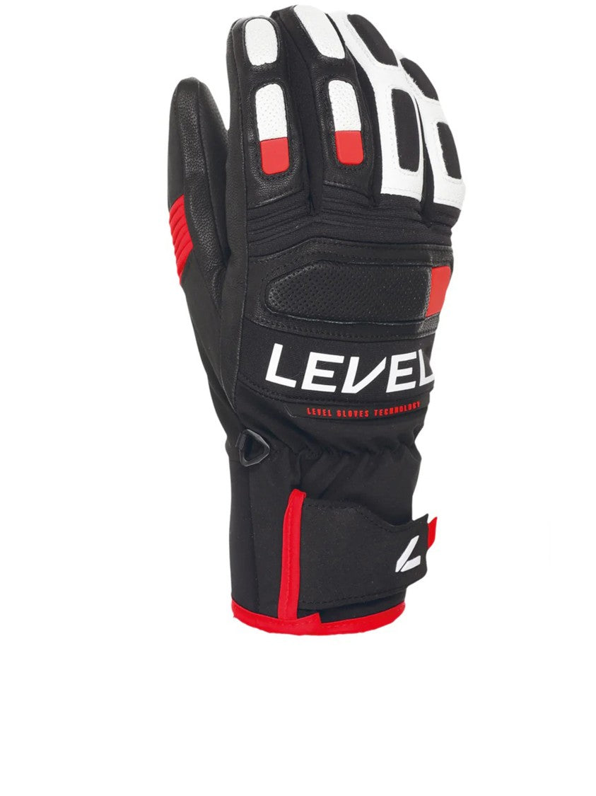 Level Black Guanto Jag Robust Padded Gloves