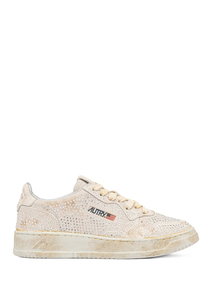 Autry Perforated Low-Top Sneakers