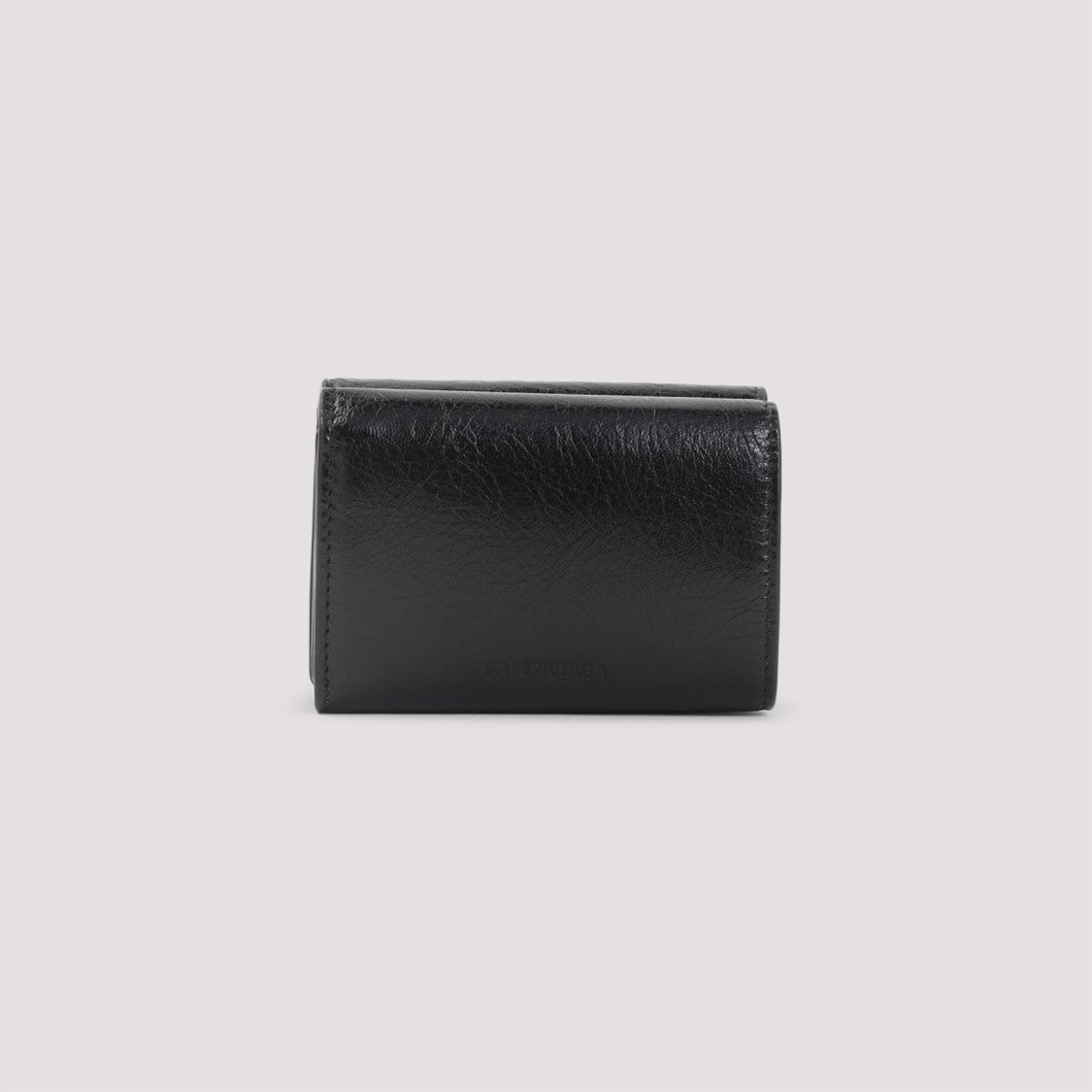 Balenciaga Black Lamb Leather Le City Mini Wallet