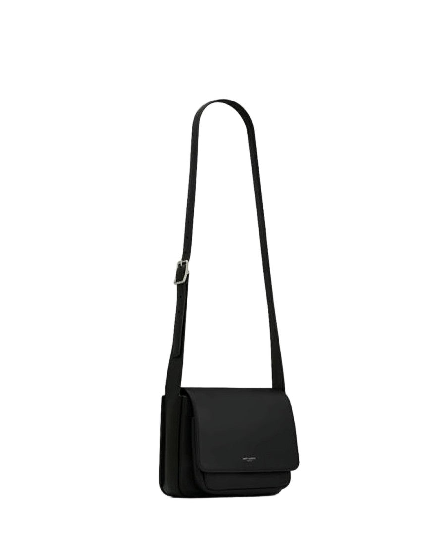 Saint Laurent Rectangular Calf Leather Crossbody Bag