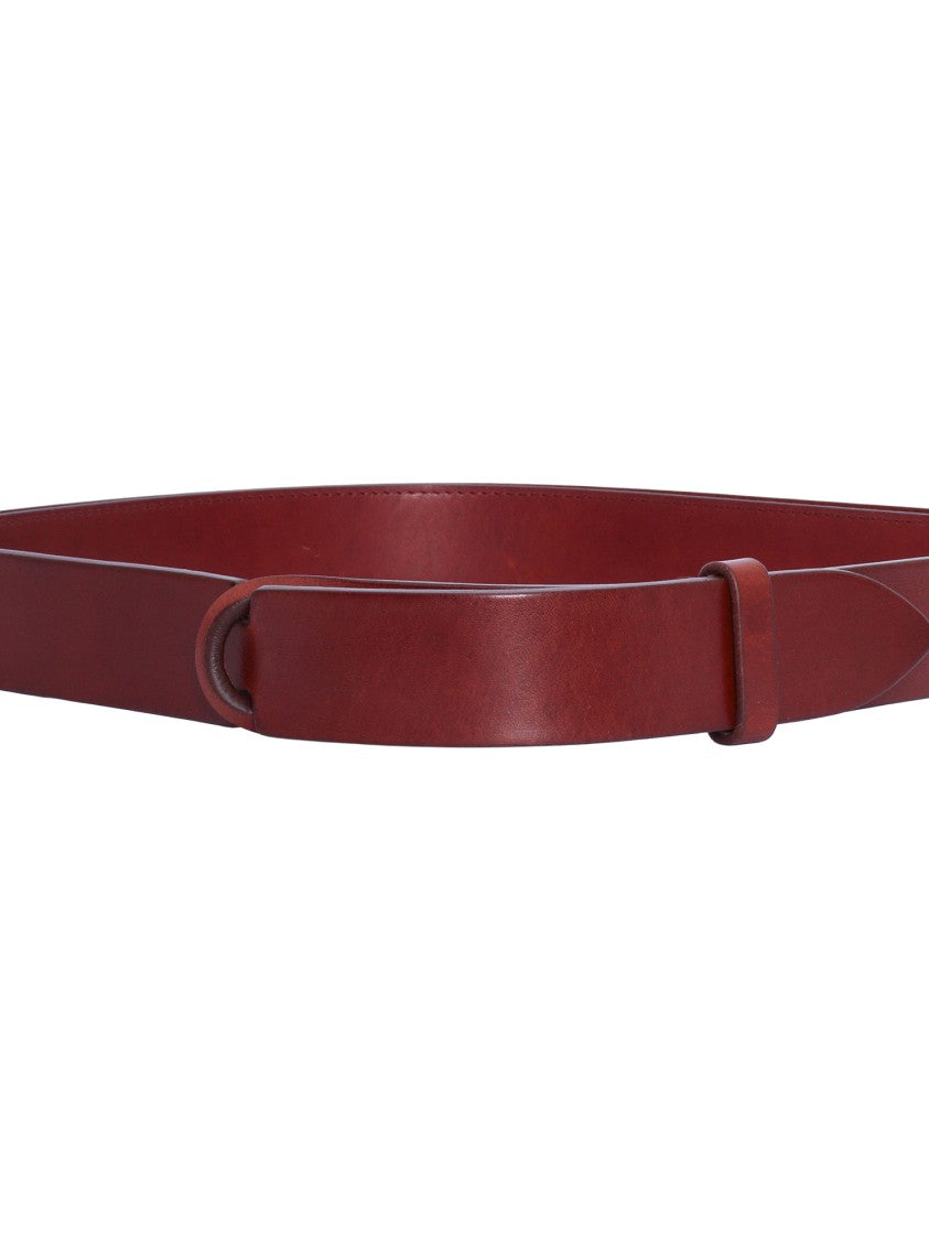 Claudio Orciani Calf Leather No-Buckle Belt