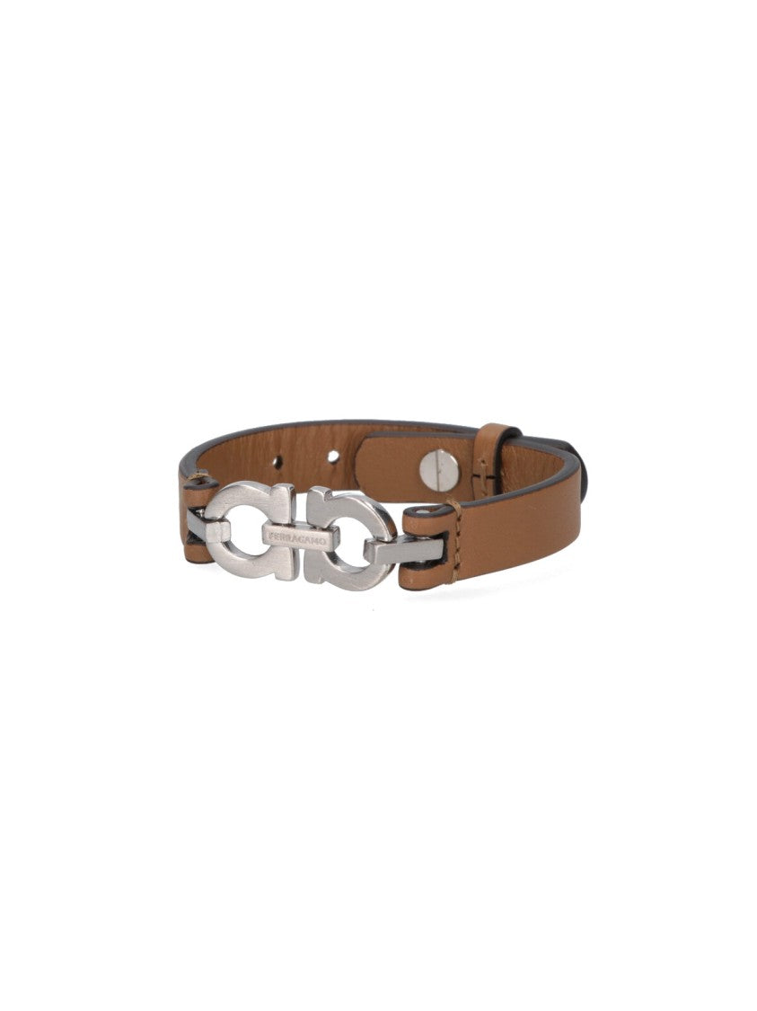 Ferragamo Bijoux Brown Accessory With Timeless Elegance
