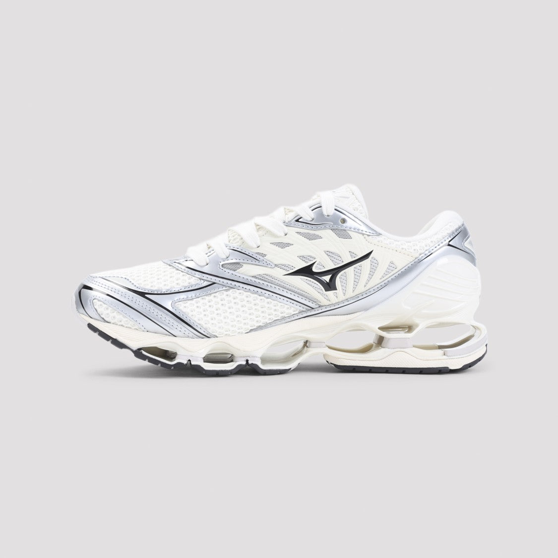 Mizuno Lace-Up Sneakers With Metallic Accents