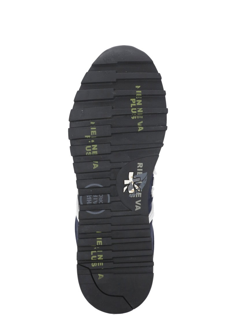 Premiata Blue Lucy 7089 Lettering Sneakers