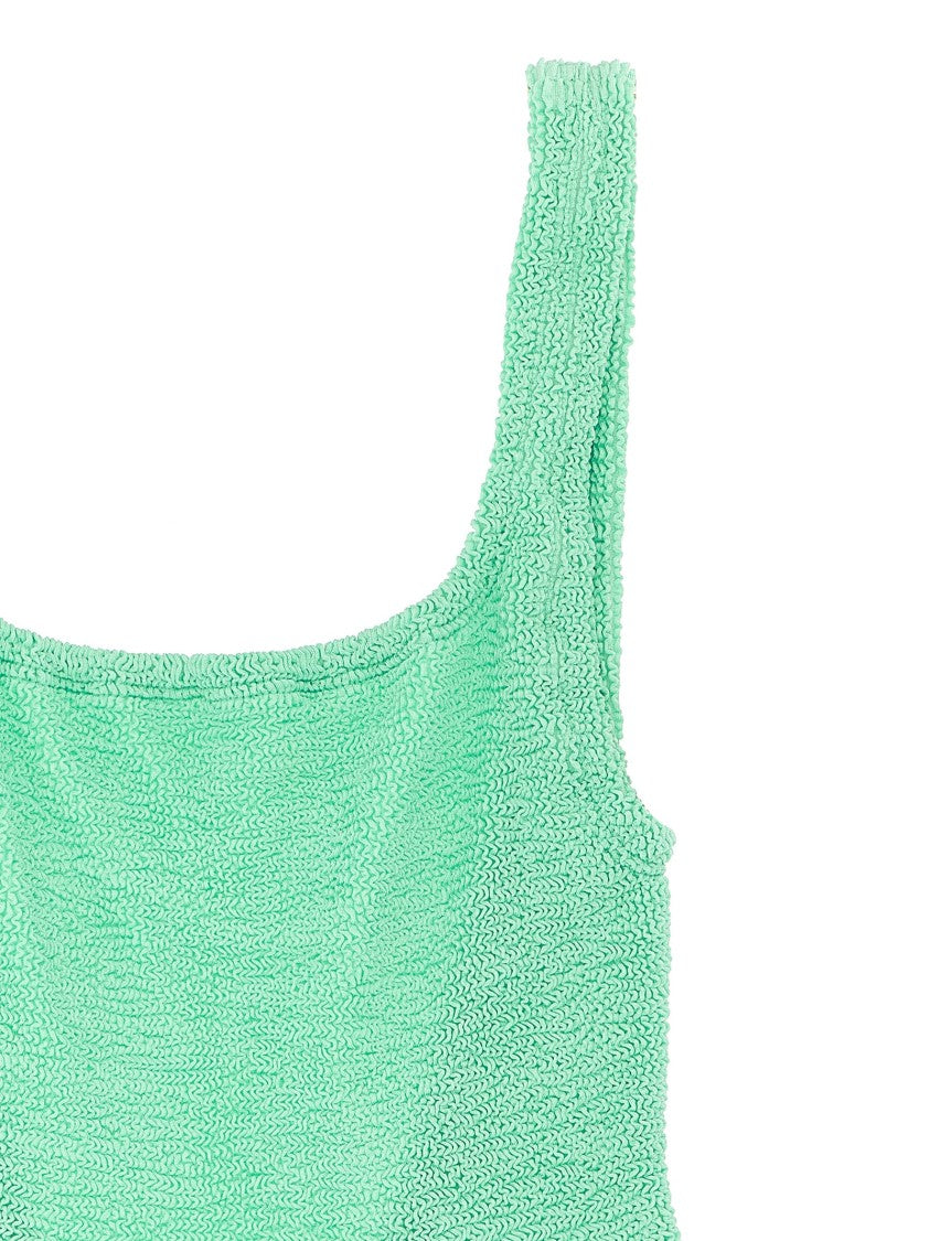 Hunza G Square Neck One-Piece Swimsuit