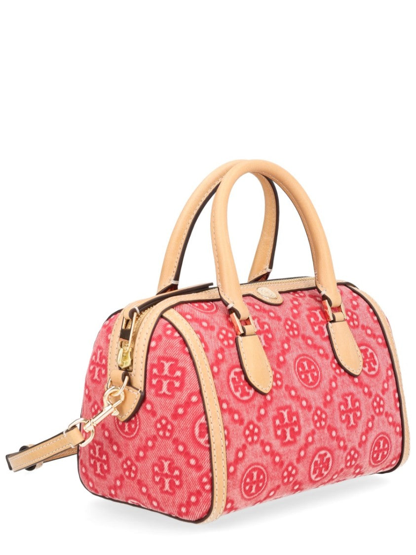Tory Burch T-Monogram Red Patterned Mini Bag