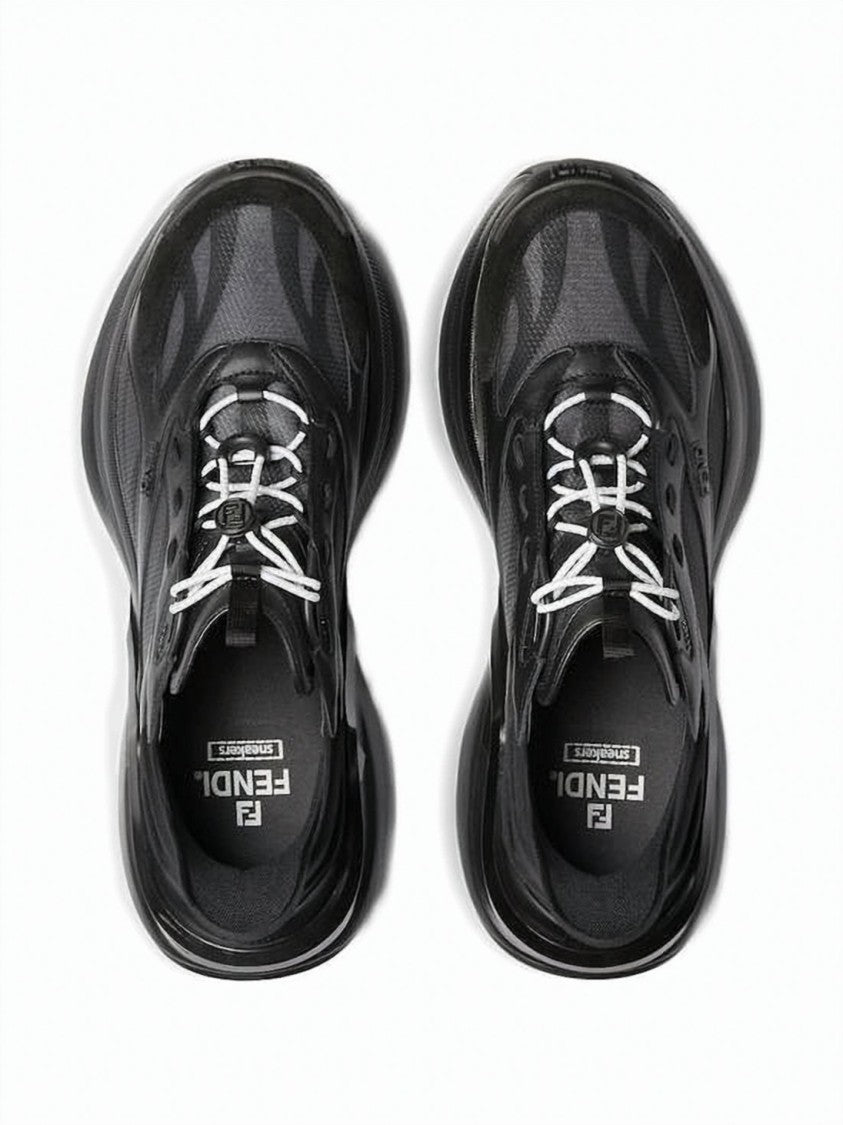 Fendi Futuristic Sculpted Sole Sneakers