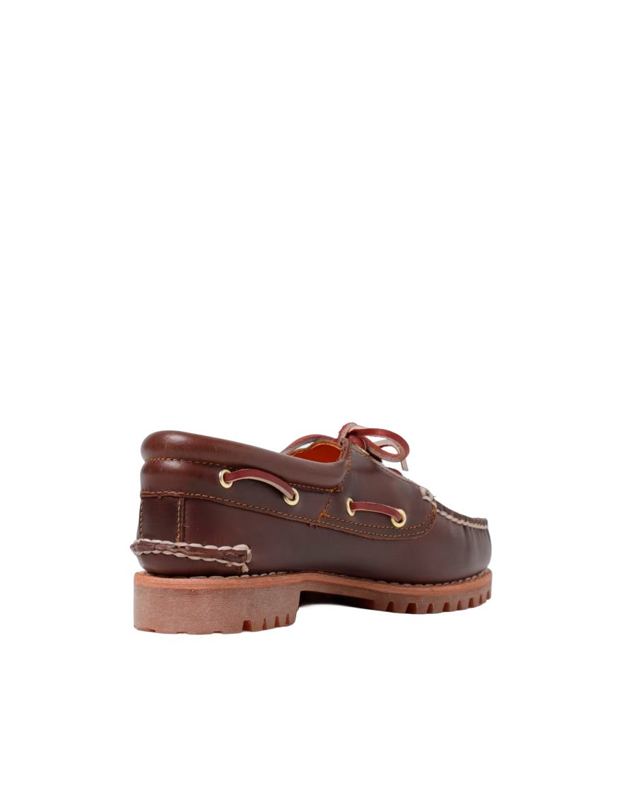 Timberland Timberland Authentic Hand-Stitched Leather Boat Shoes