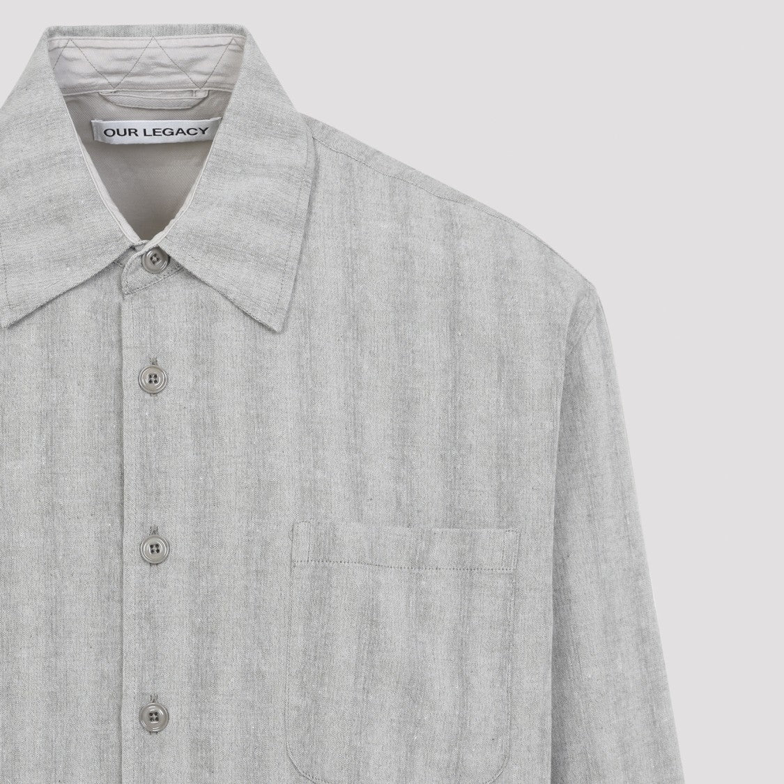 Our Legacy Breezy Cotton-Linen Blend Shirt