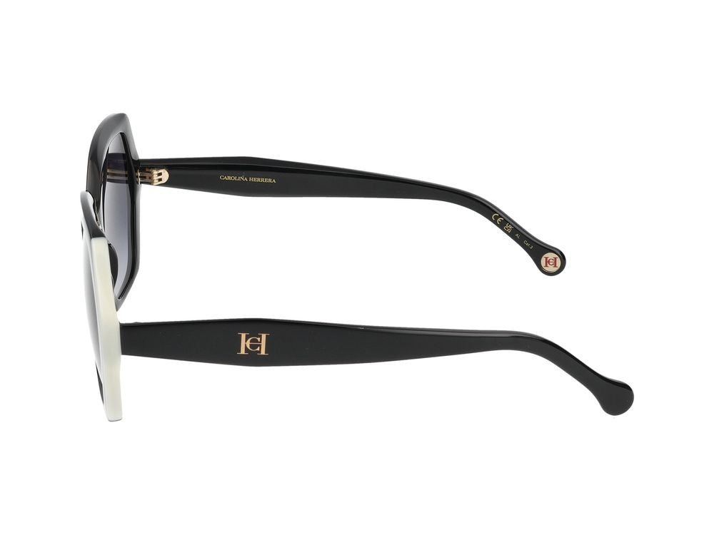 Carolina Herrera Sunglasses Her 0181/S 80S Black White 55/20/145