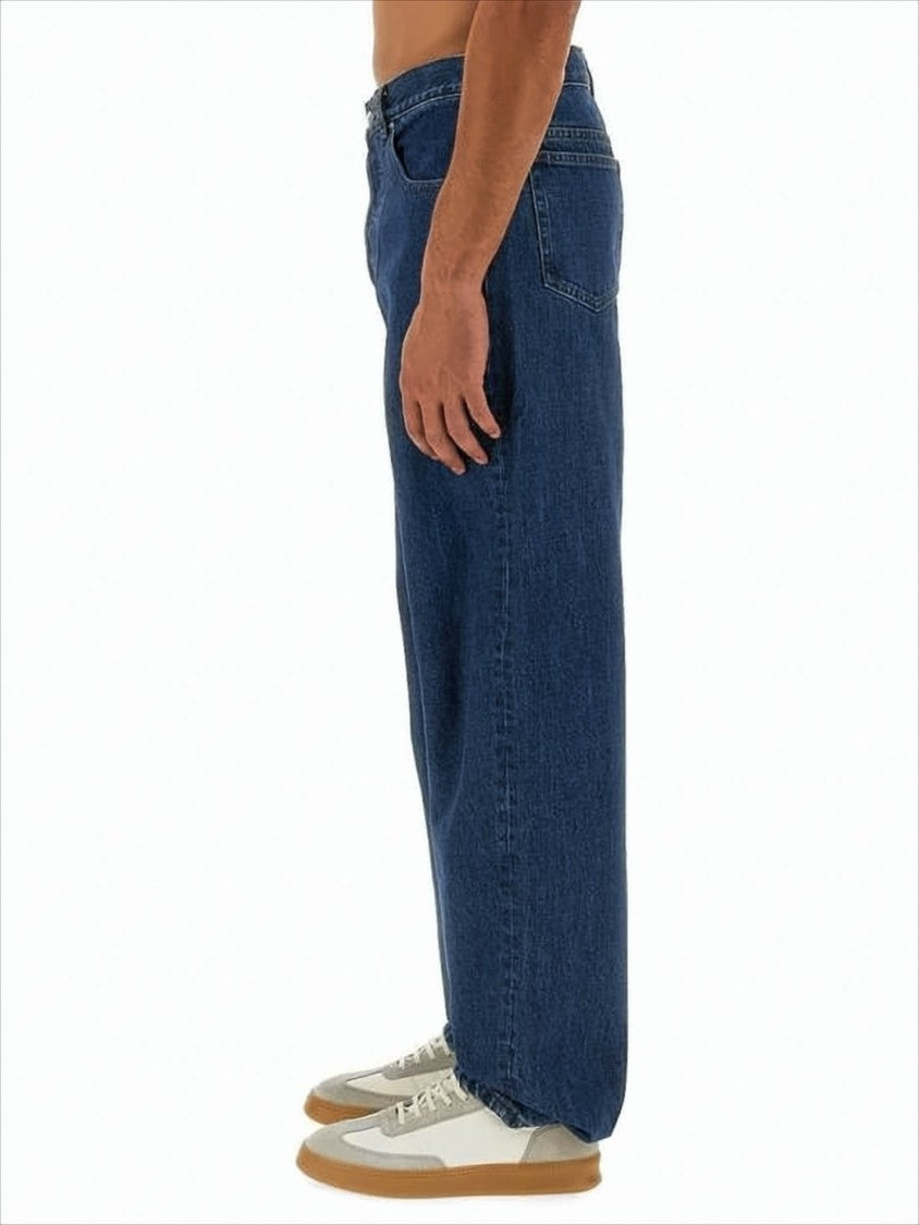 A.P.C. Straight-Leg Denim Pants With Mid-Rise Waist