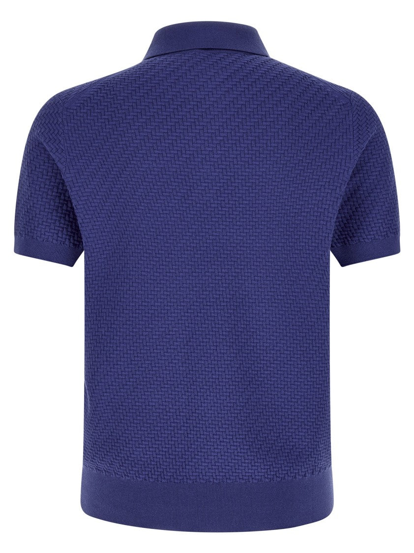 Brioni Weaving Polo Plot