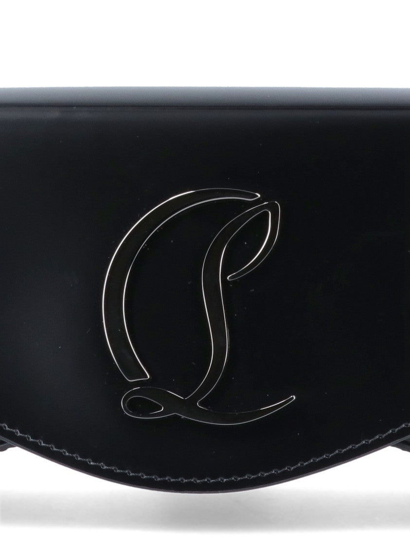 Christian Louboutin "Loubi54" Mini Shoulder Bag – Black