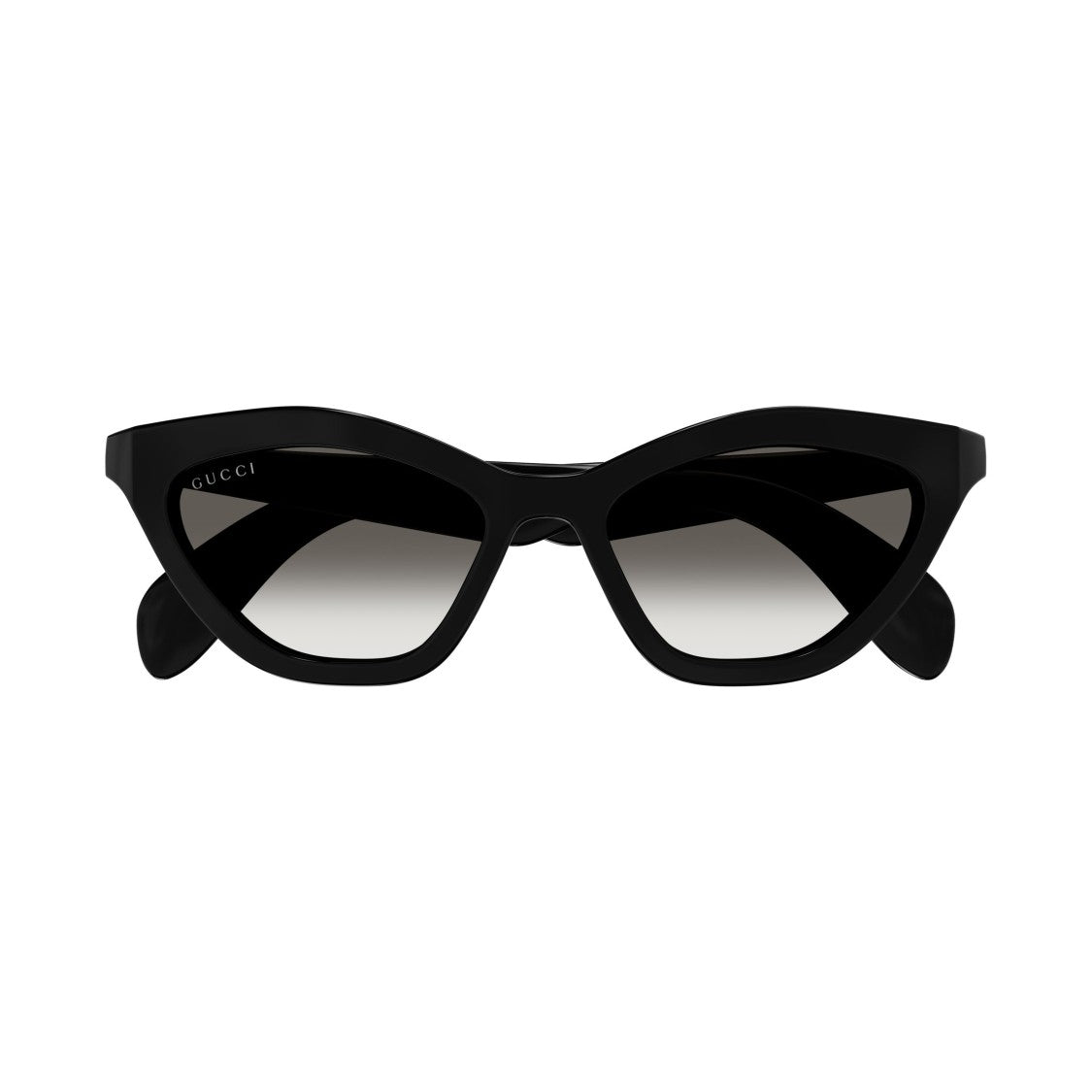 Gucci Gg1931s Bold Glossy Black Cat-Eye Sunglasses