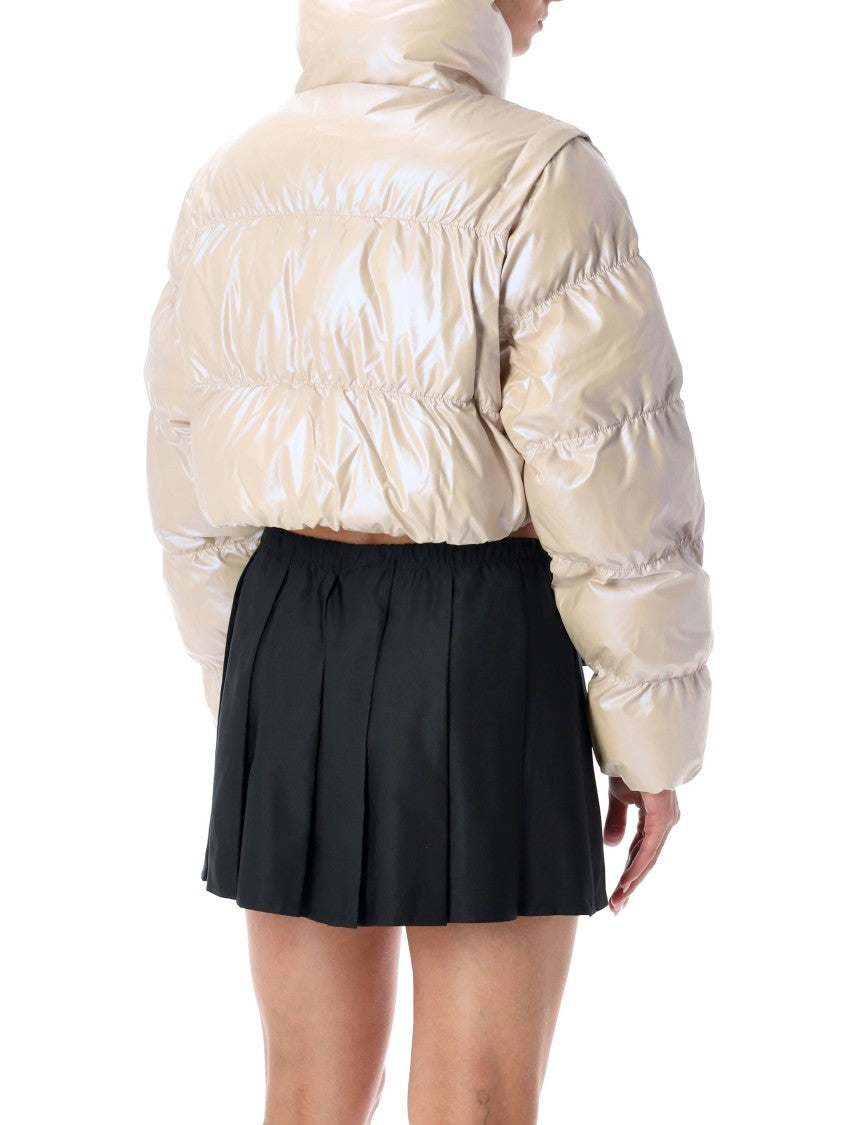 Adidas Originals Glossy Cropped Puffer