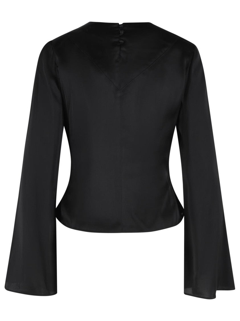 Isabel Marant 'Neame' Black Viscose Blouse