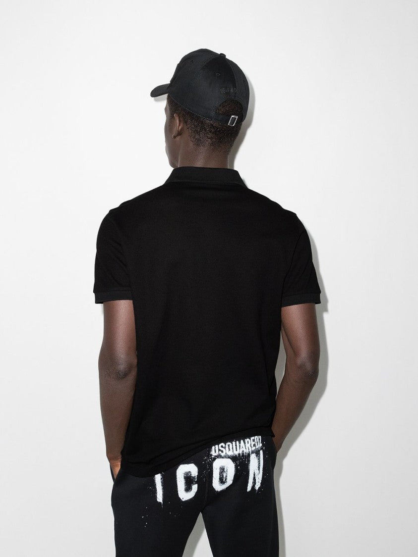 Dsquared2 Icon-Print Polo Shirt