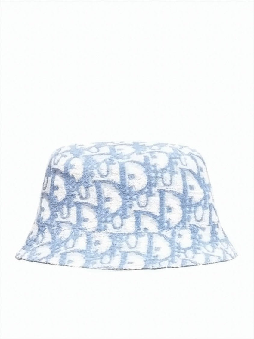 Christian Dior Reversible Logo Pattern Bucket Hat