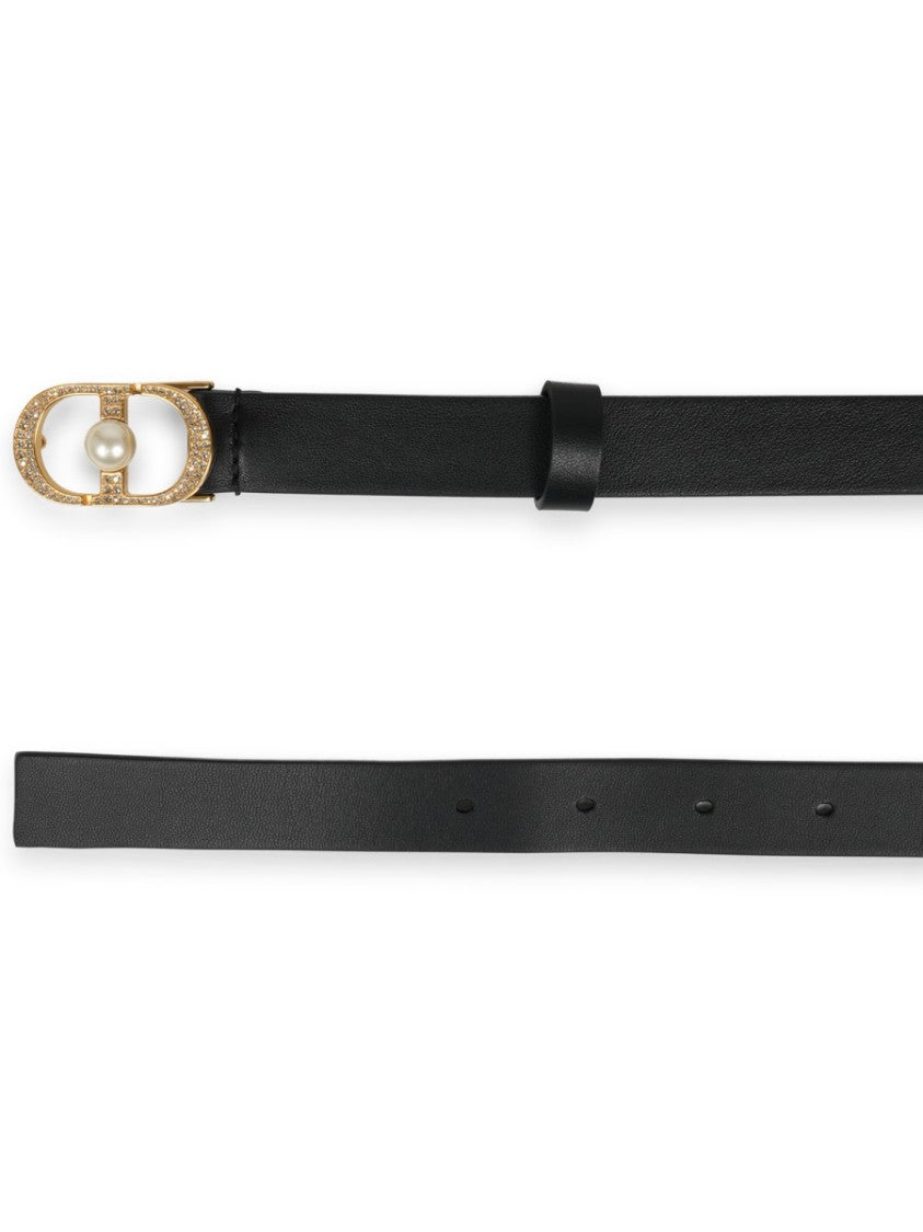 Dior 30 Montaigne Jolie Slim Leather Belt